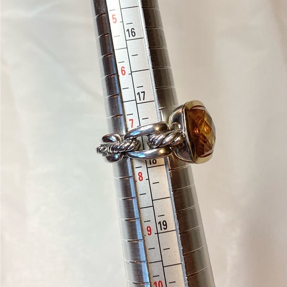 David Yurman Limited Edition Citrine Wheaton Ring - Picture 15 of 16